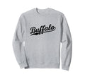 Buffalo New York Script 1970S Sweatshirt - Custom Art Print for Adults - T-Shirt, Sweatshirt, Hoodie