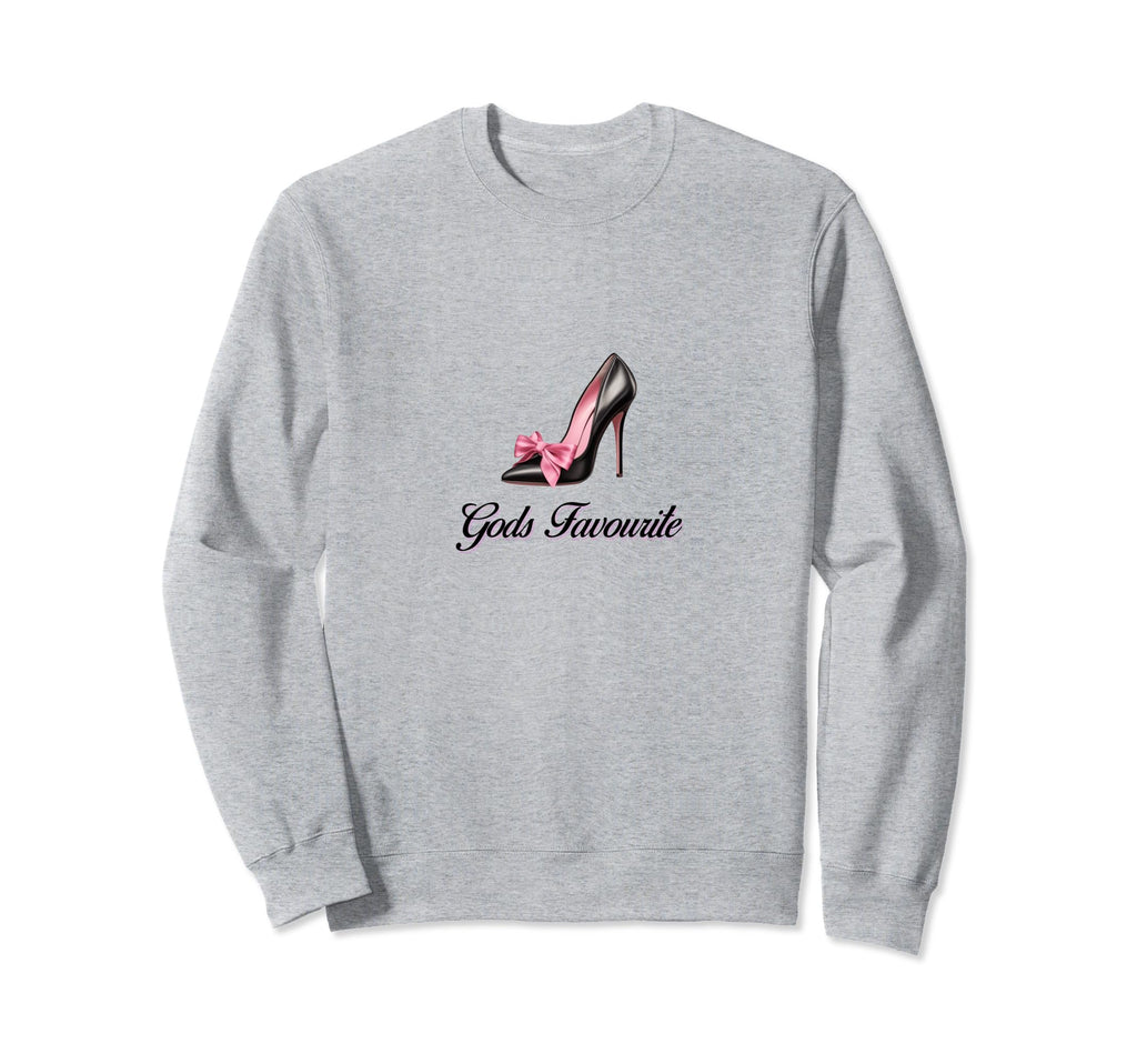 Gods Favourite Coquette High Heel Sweatshirt - Streetwear Style for Adults - T-Shirt, Sweatshirt, Hoodie