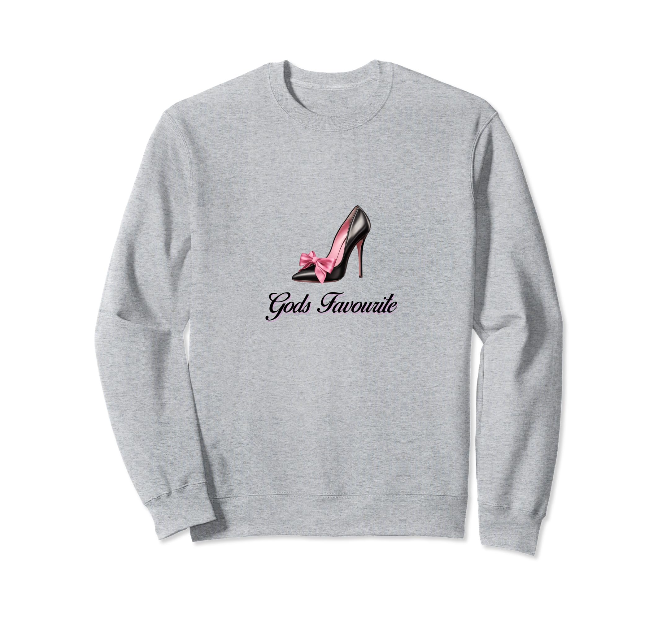 Gods Favourite Coquette High Heel Sweatshirt - Streetwear Style for Adults - T-Shirt, Sweatshirt, Hoodie