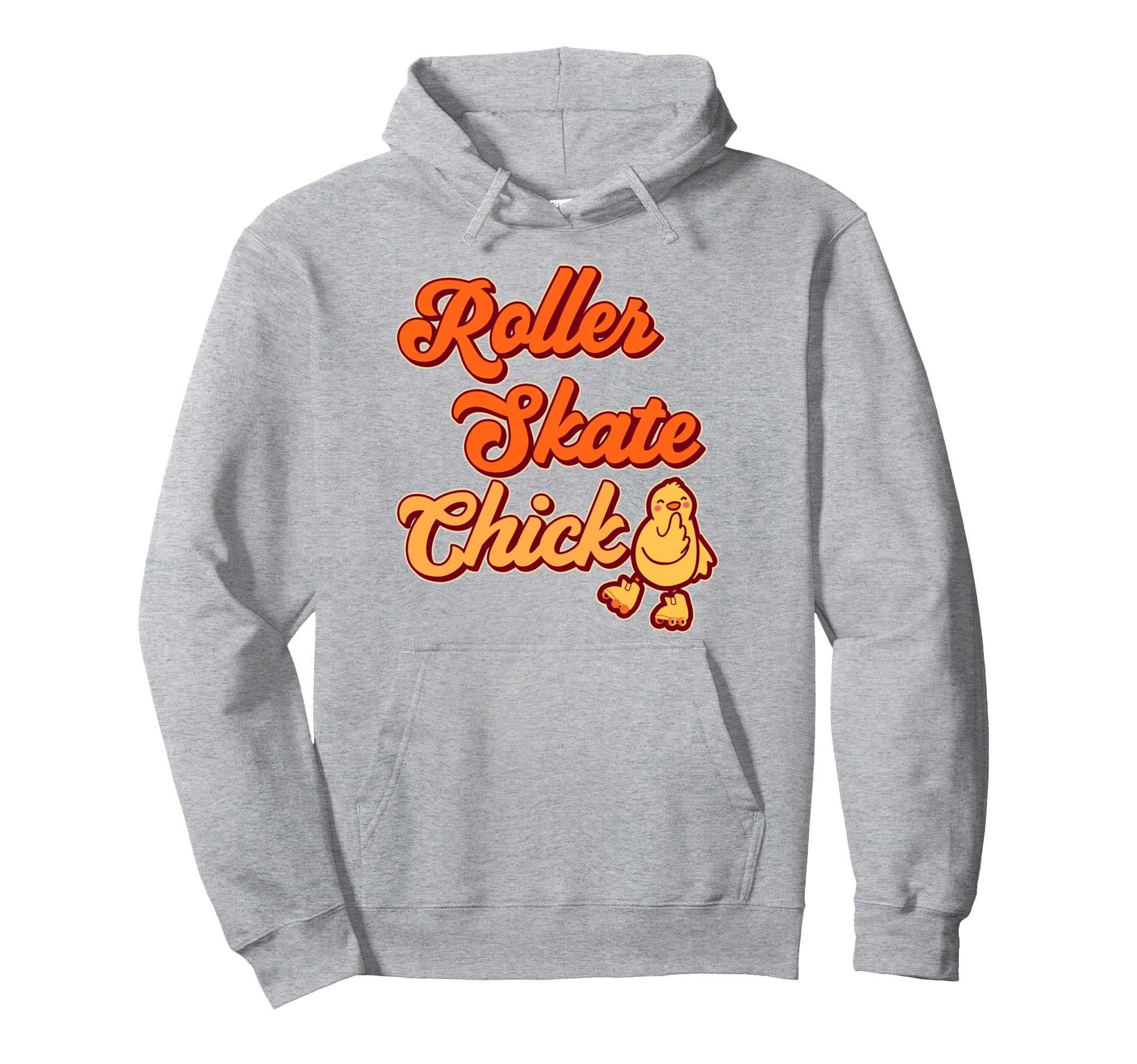 Roller Skating Skate 1970S Chicken Roller Hoodie - Graphic Print Men Women - T-Shirt, Sweatshirt, Hoodie