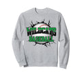 Wildcats Baseball Break Green Sweatshirt - Trendy Graphic for Adults - T-Shirt, Sweatshirt, Hoodie