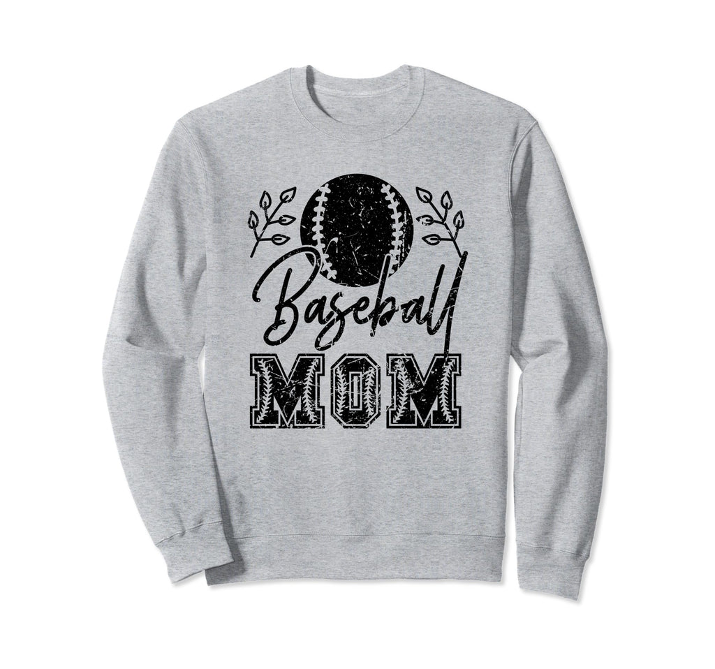 Baseball Mom Sport Sweatshirt - Trendy Graphic Men Women - T-Shirt, Sweatshirt, Hoodie