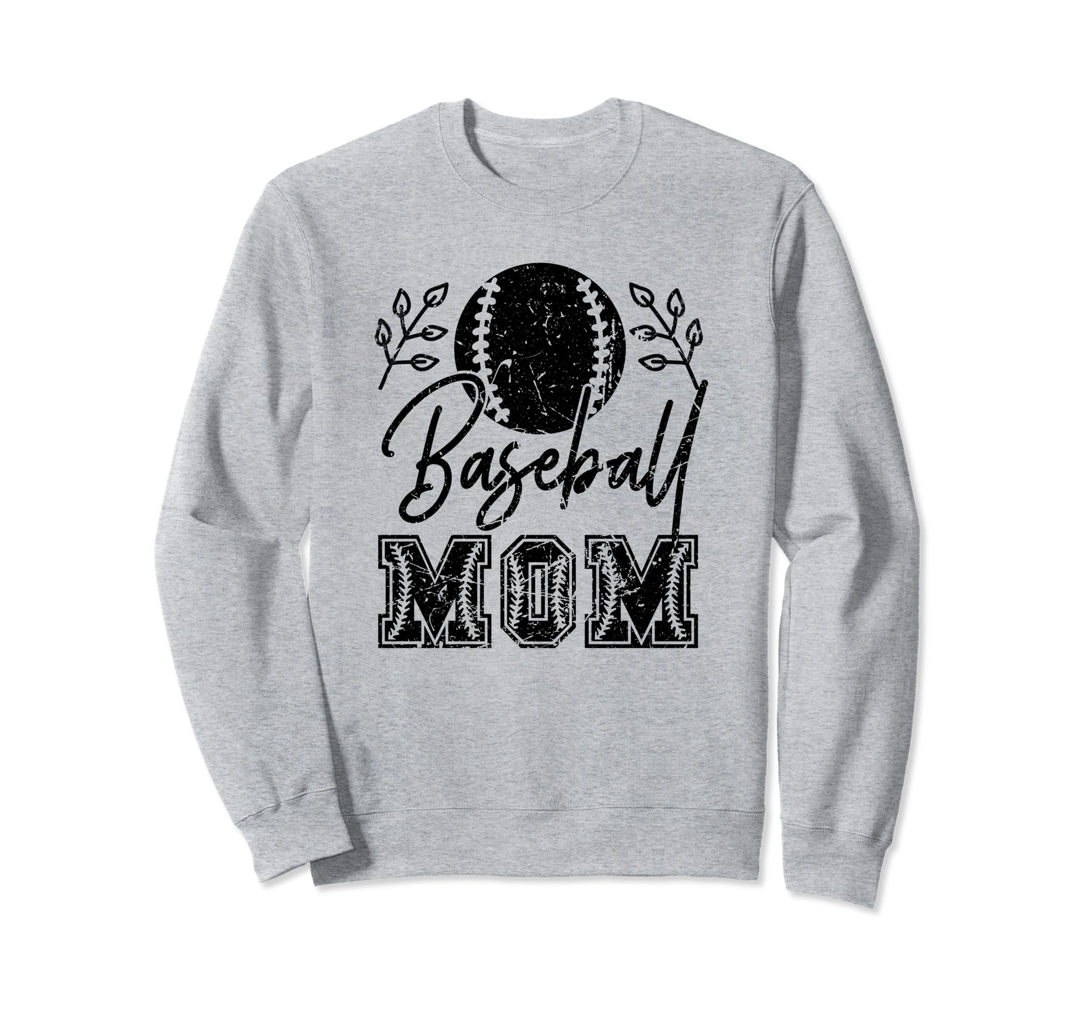 Baseball Mom Sport Sweatshirt - Trendy Graphic Men Women - T-Shirt, Sweatshirt, Hoodie
