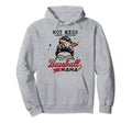 Hot Mess Always Stressed Baseball Mama Hoodie - Streetwear Style for Adults - T-Shirt, Sweatshirt, Hoodie