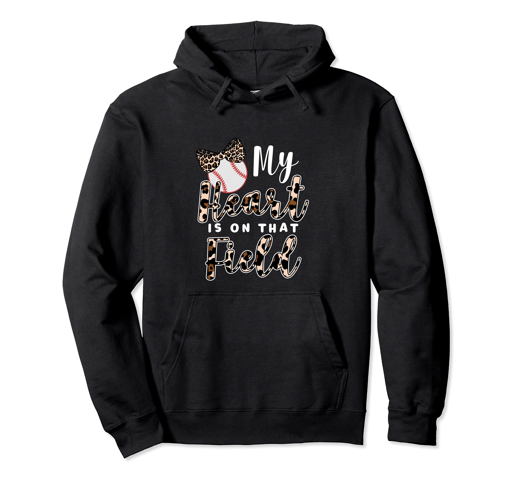 Teeball Mom Leopard Baseball Tball Hoodie - Custom Art Print Unisex - T-Shirt, Sweatshirt, Hoodie