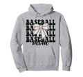 Baseball Mom Baseball Mama Mothers Day Hoodie - Unique Graphic Unisex - T-Shirt, Sweatshirt, Hoodie