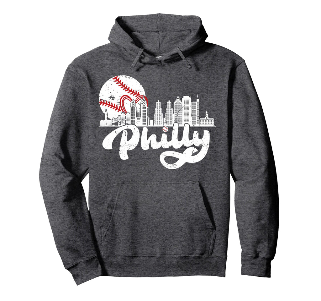 Philadelphia Skyline Philly Hoodie - Aesthetic Graphic for Adults - T-Shirt, Sweatshirt, Hoodie