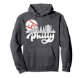 Philadelphia Skyline Philly Hoodie - Aesthetic Graphic for Adults - T-Shirt, Sweatshirt, Hoodie