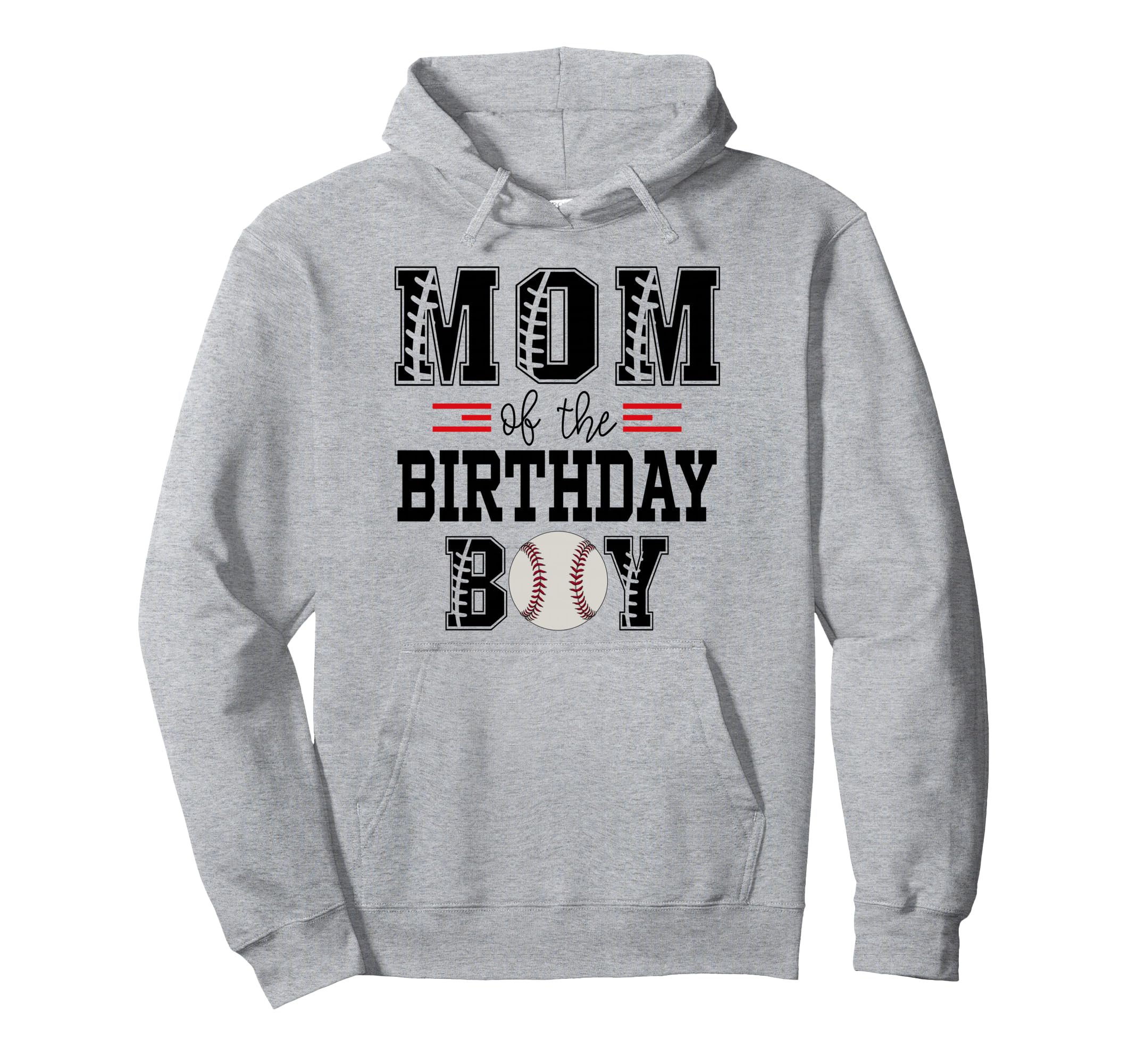 Mom Birthday Baseball Lover First Hoodie - Streetwear Style for Adults - T-Shirt, Sweatshirt, Hoodie