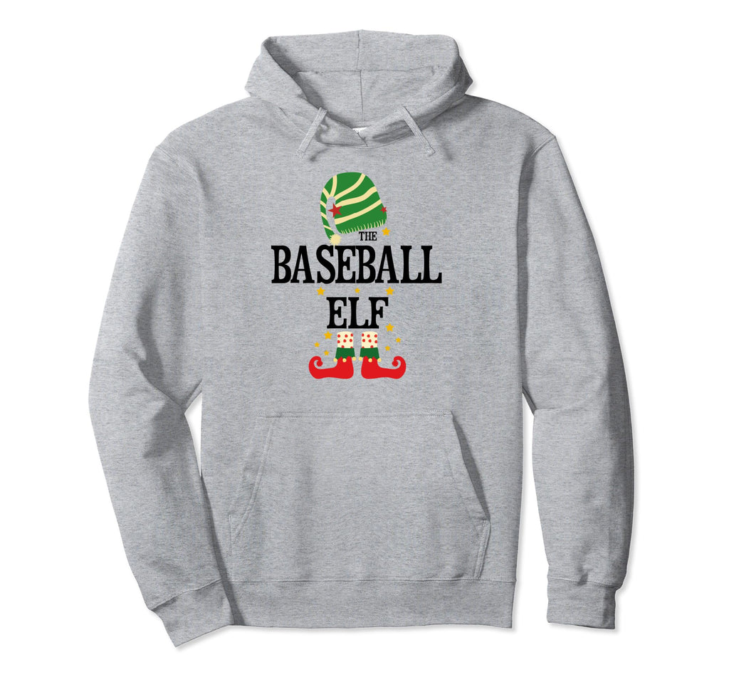 Baseball Elf Matching Family Group Gifts Hoodie - Trendy Graphic Unisex - T-Shirt, Sweatshirt, Hoodie