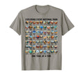 All Us National Park Checklist Bucket T-Shirt - Custom Art Print Men Women - T-Shirt, Sweatshirt, Hoodie