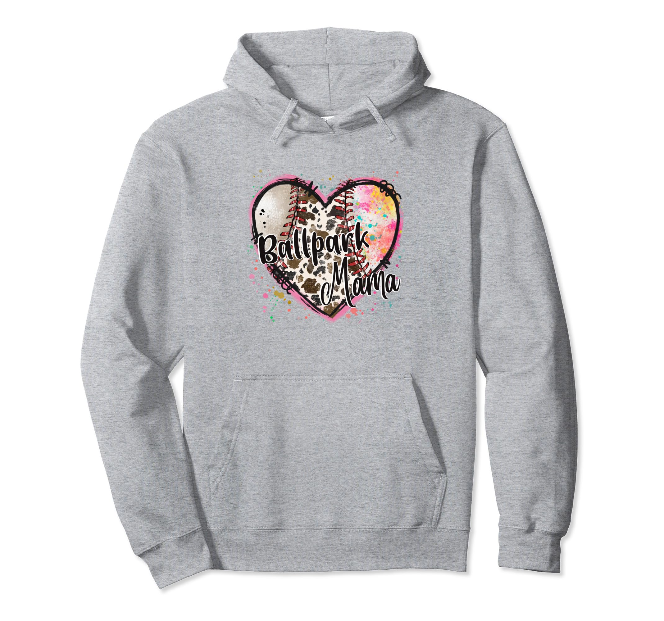 Ballpark Mama Funny And Sweet Moms Hoodie - Fun Novelty Design Unisex - T-Shirt, Sweatshirt, Hoodie