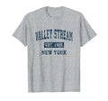 Valley Stream New York Ny Sports Navy T-Shirt - Unique Graphic Unisex - T-Shirt, Sweatshirt, Hoodie