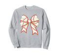 Coquette Bow Baseball Mama Sweatshirt - Aesthetic Graphic Men Women - T-Shirt, Sweatshirt, Hoodie