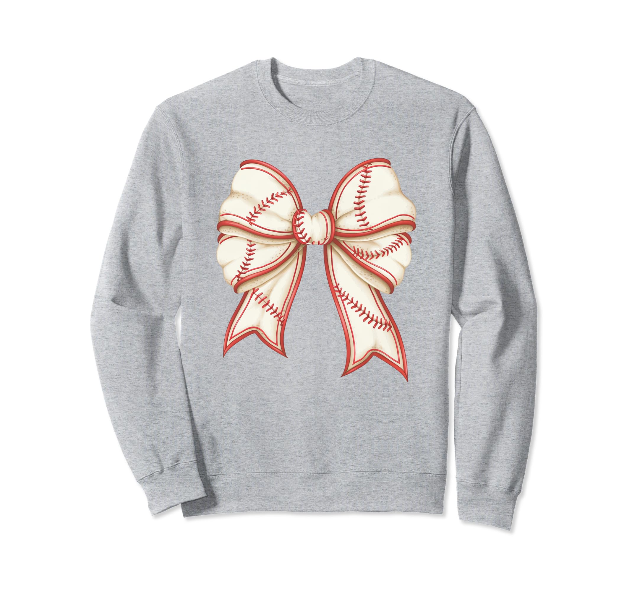 Coquette Bow Baseball Mama Sweatshirt - Aesthetic Graphic Men Women - T-Shirt, Sweatshirt, Hoodie