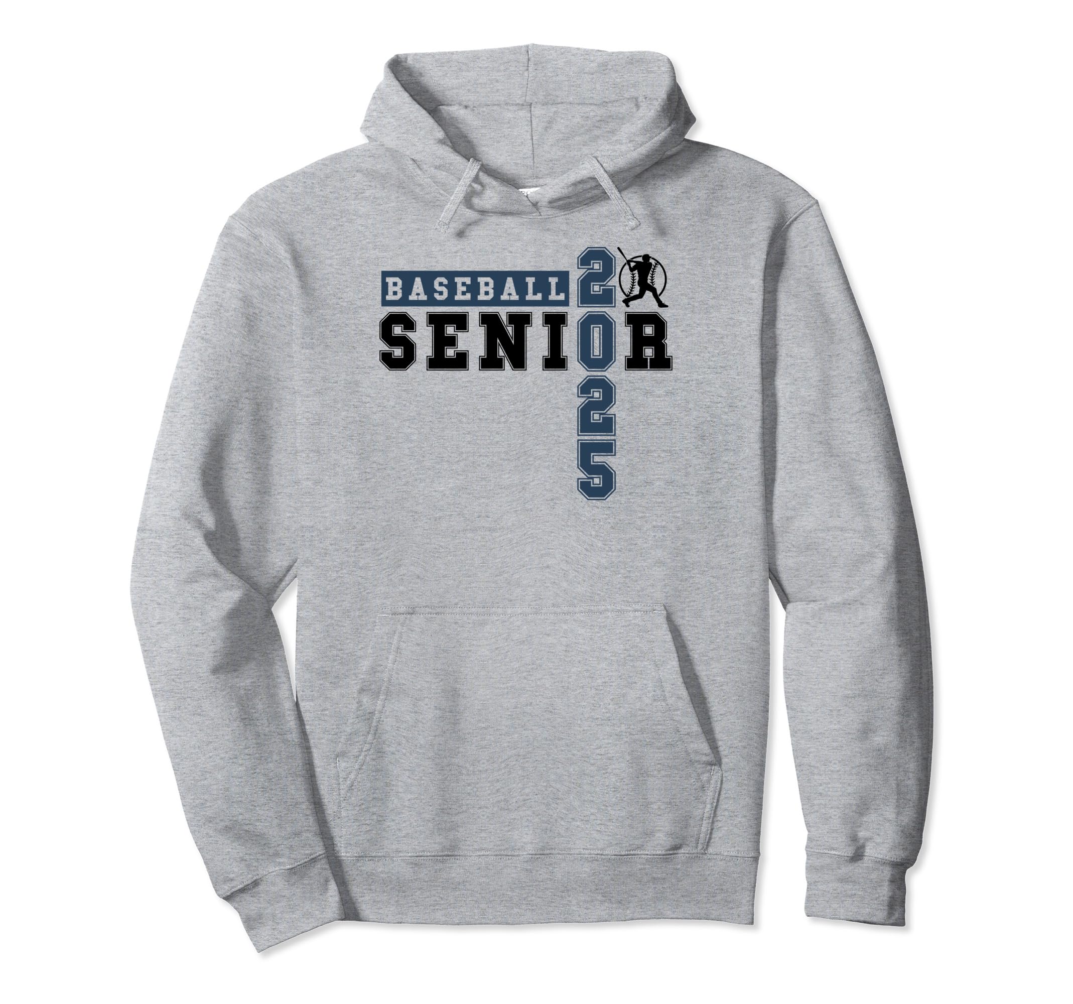 Baseball Senior Night Baseball Hoodie - Fun Novelty Design Men Women - T-Shirt, Sweatshirt, Hoodie
