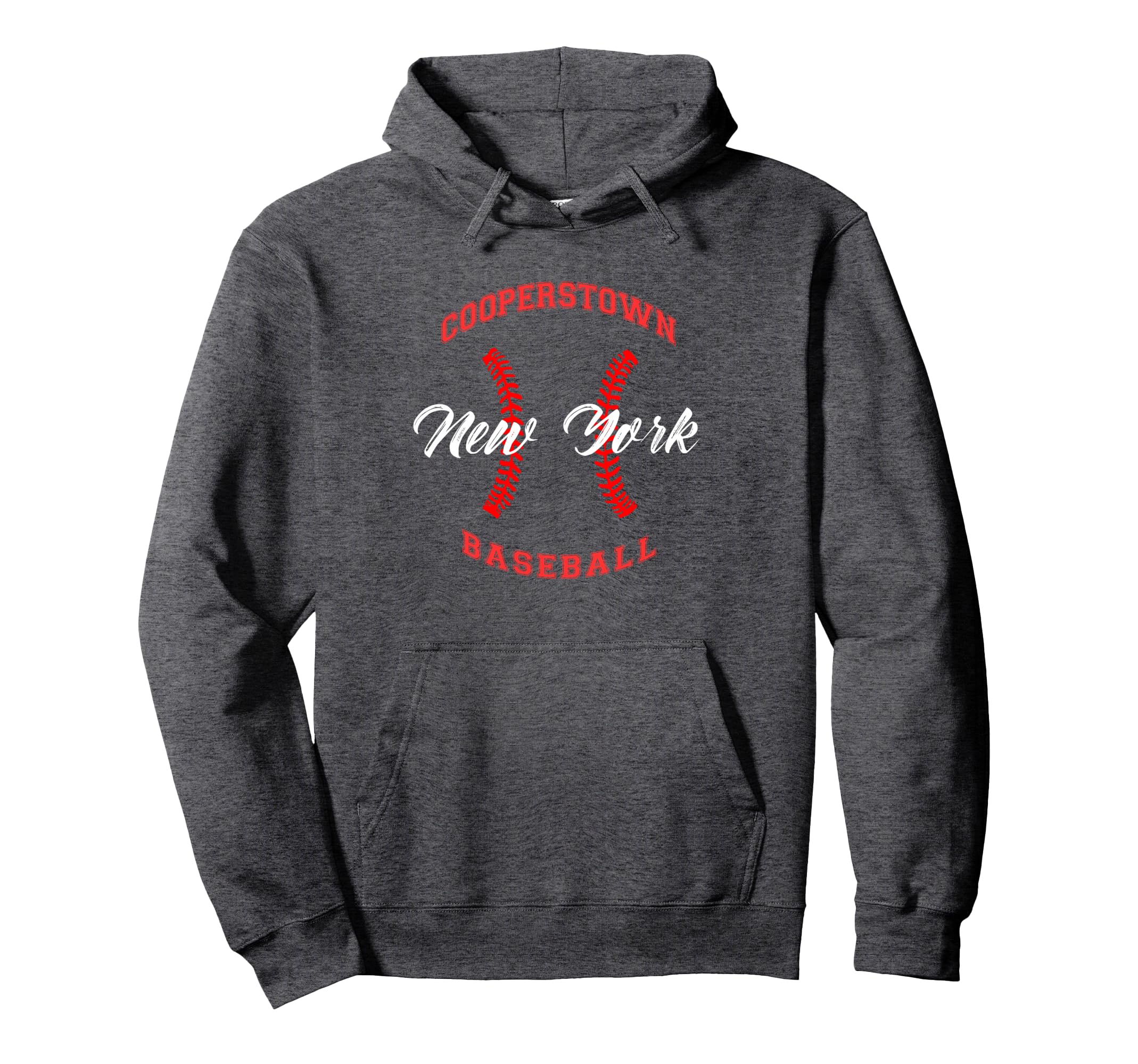 Cooperstown Baseball Hoodie - Fun Novelty Design for Adults - T-Shirt, Sweatshirt, Hoodie