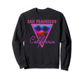 San Francisco California Vaporwave Sweatshirt - Aesthetic Graphic Unisex - T-Shirt, Sweatshirt, Hoodie