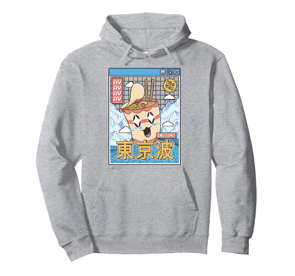 Instant Ramen Noodles Japanese Kawaii Hoodie - Trendy Graphic for Adults - T-Shirt, Sweatshirt, Hoodie