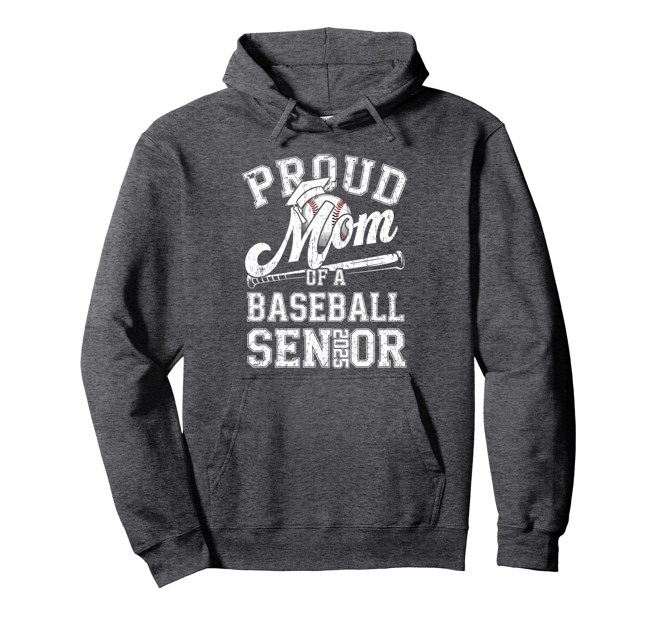 Proud Mom 2025 Senior Baseball Hoodie - Trendy Graphic for Adults - T-Shirt, Sweatshirt, Hoodie