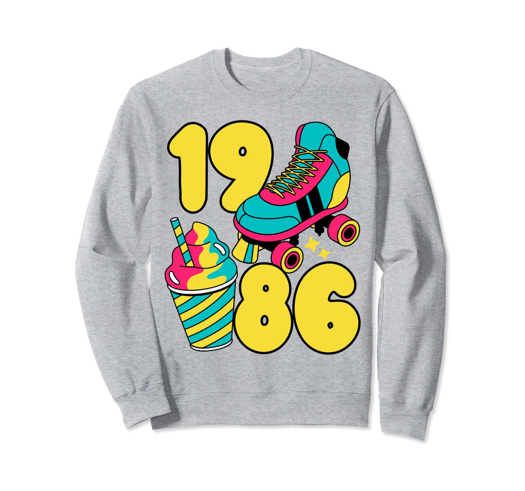 1986 Roller Skates Sweet Treats Sweatshirt - Streetwear Style Men Women - T-Shirt, Sweatshirt, Hoodie