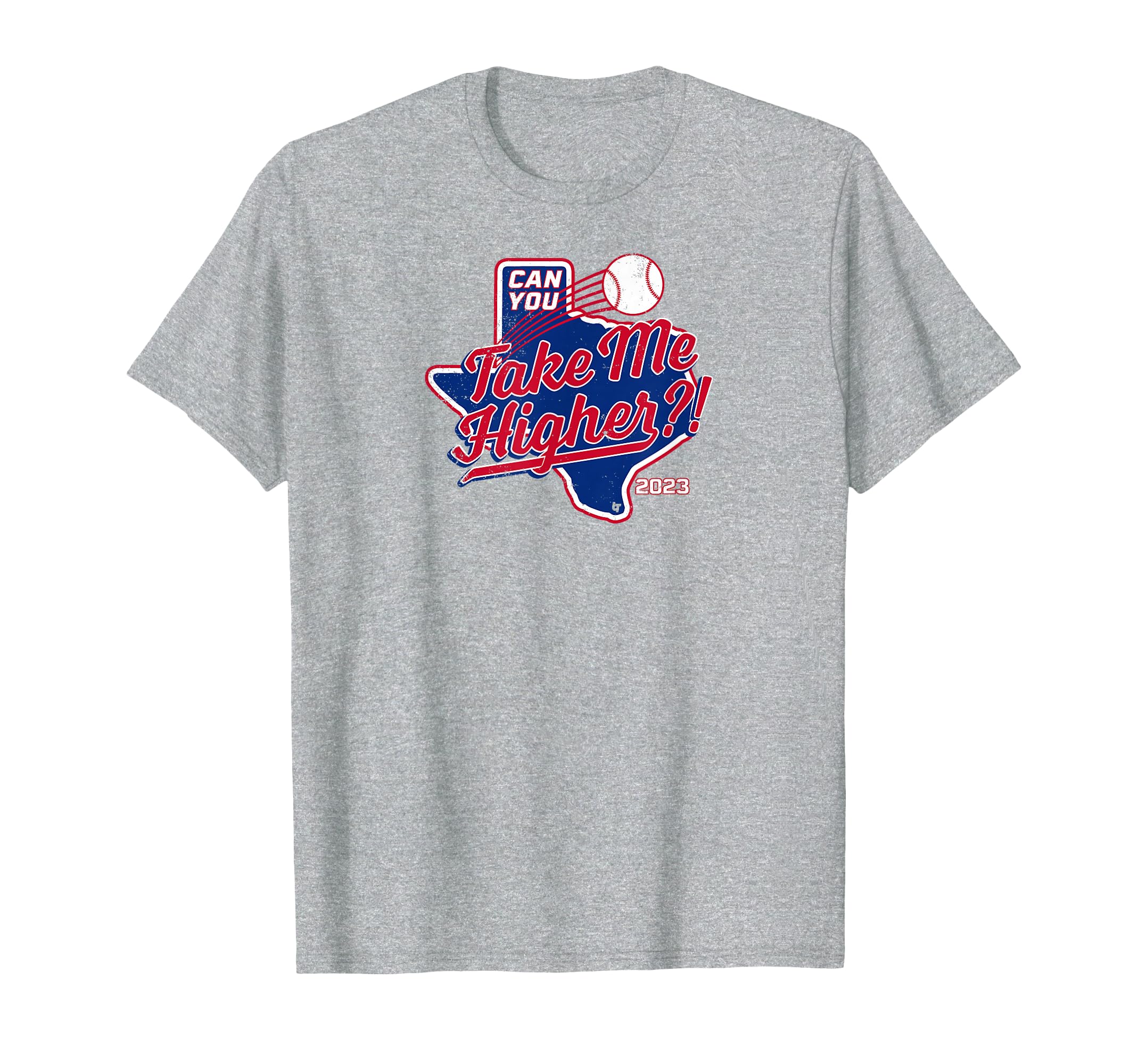 Can You Take Me Higher Texas Baseball T-Shirt - Minimalist Print Unisex - T-Shirt, Sweatshirt, Hoodie