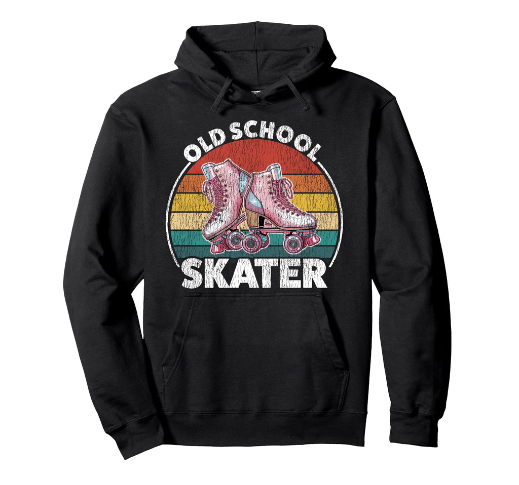 Roller Skating Skate 1970S Old Hoodie - Graphic Print Men Women - T-Shirt, Sweatshirt, Hoodie