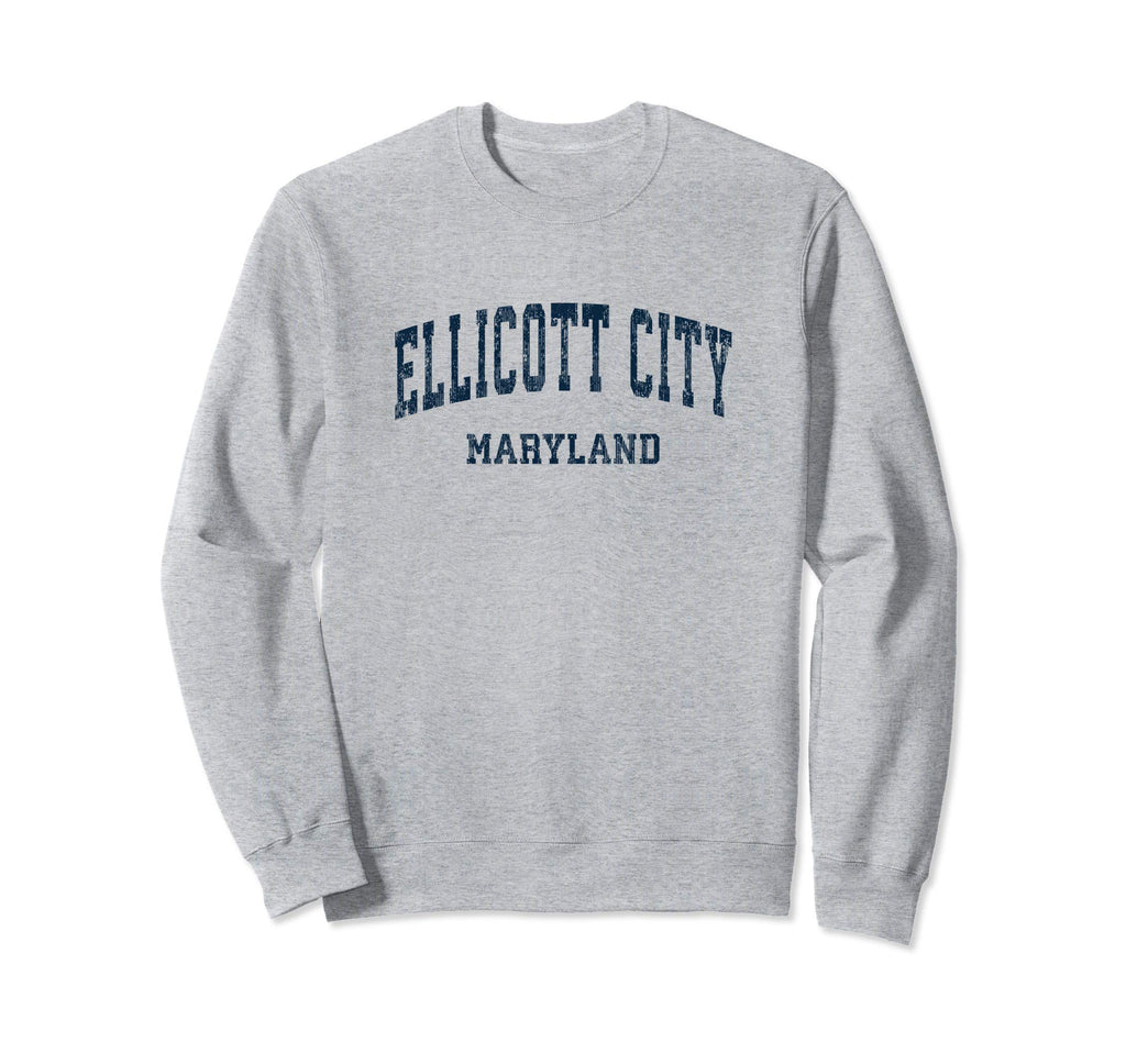 Ellicott City Maryland Md Varsity Sweatshirt - Novelty Apparel Unisex - T-Shirt, Sweatshirt, Hoodie