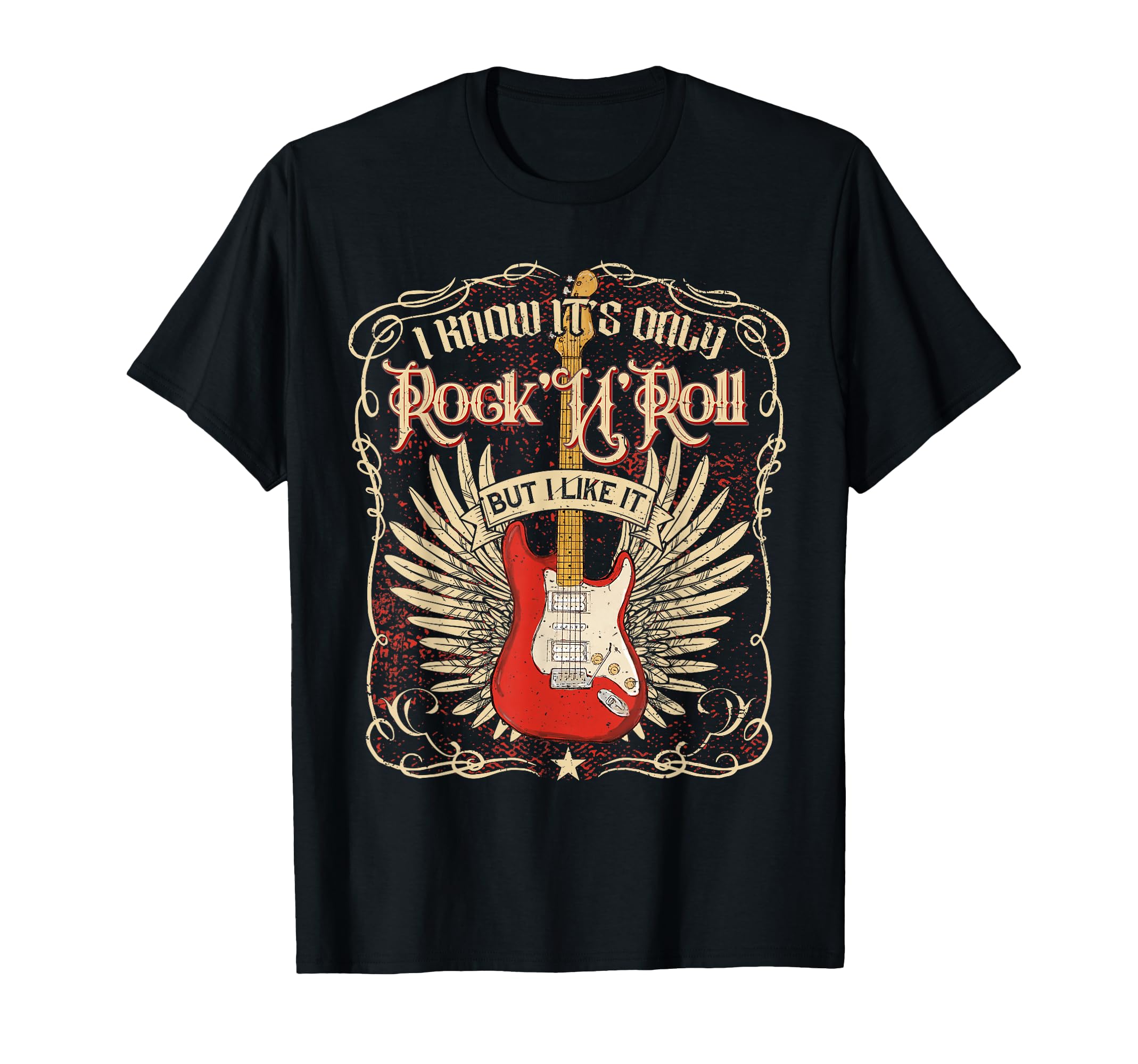 I Know Its Only Rocknroll But I Like It T-Shirt - Novelty Apparel Unisex - T-Shirt, Sweatshirt, Hoodie