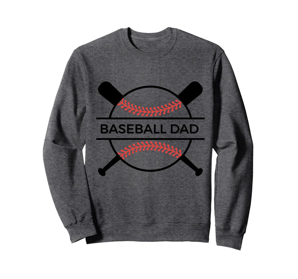 Baseball Dad Sweatshirt - Minimalist Print Unisex - T-Shirt, Sweatshirt, Hoodie