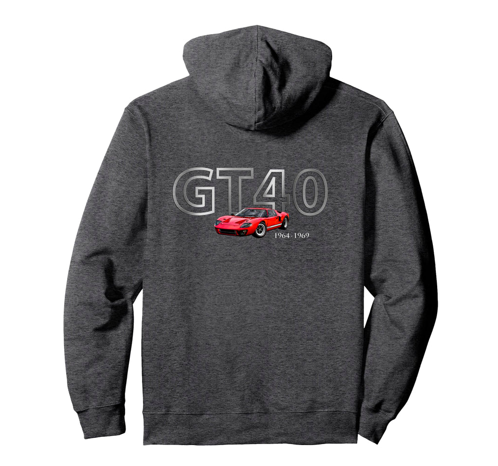 Cars 1966 Gt40 Sports Car Rare Car Guys Hoodie - Unique Graphic Men Women - T-Shirt, Sweatshirt, Hoodie