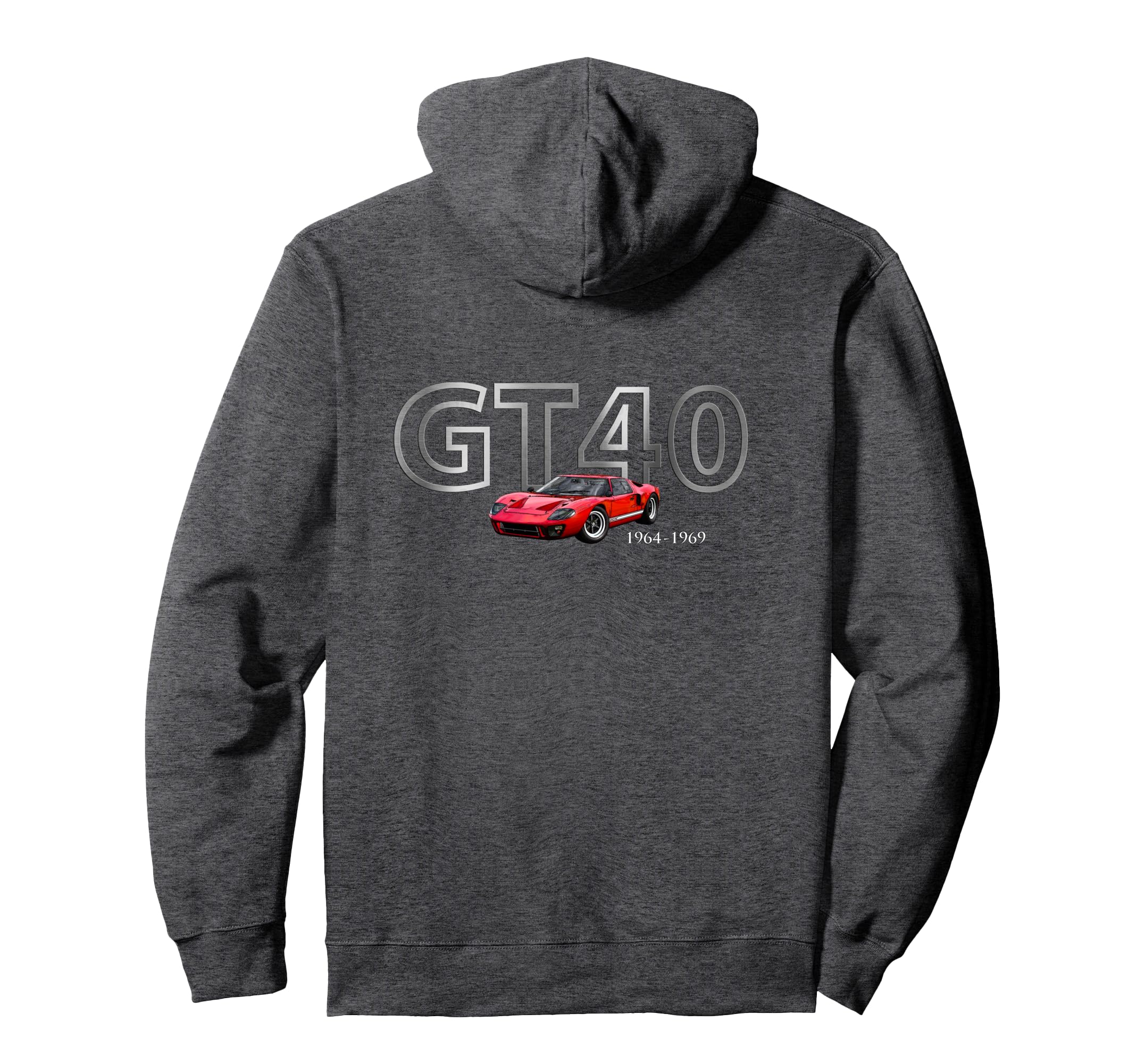 Cars 1966 Gt40 Sports Car Rare Car Guys Hoodie - Unique Graphic Men Women - T-Shirt, Sweatshirt, Hoodie