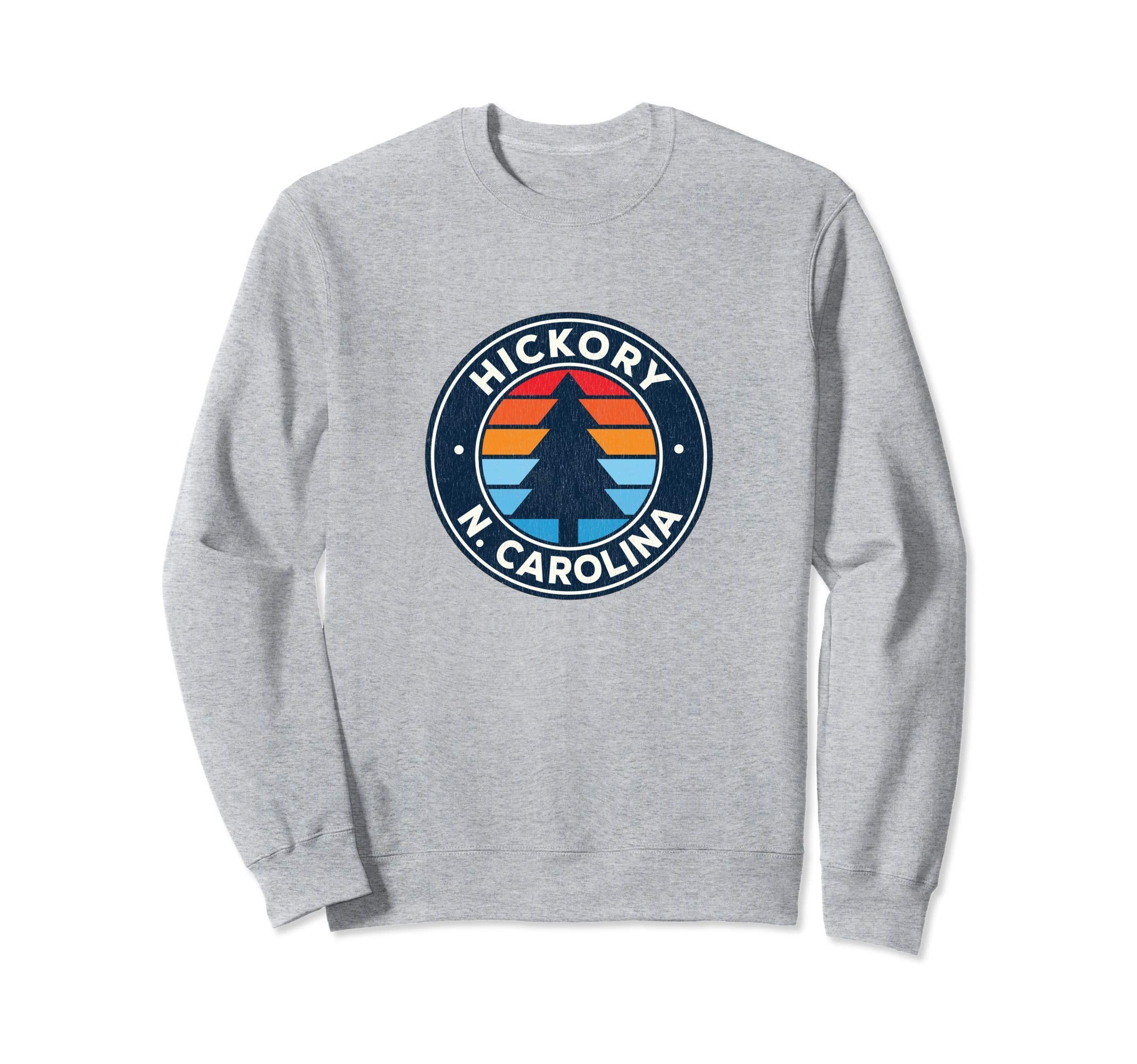 Hickory North Carolina Nc 70S Sweatshirt - Minimalist Print Unisex - T-Shirt, Sweatshirt, Hoodie