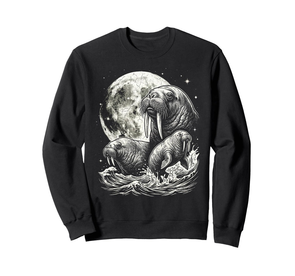 Walrus Seal Sea Lion 90S Aesthetic Sweatshirt - Trendy Graphic for Adults - T-Shirt, Sweatshirt, Hoodie