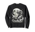 Walrus Seal Sea Lion 90S Aesthetic Sweatshirt - Trendy Graphic for Adults - T-Shirt, Sweatshirt, Hoodie