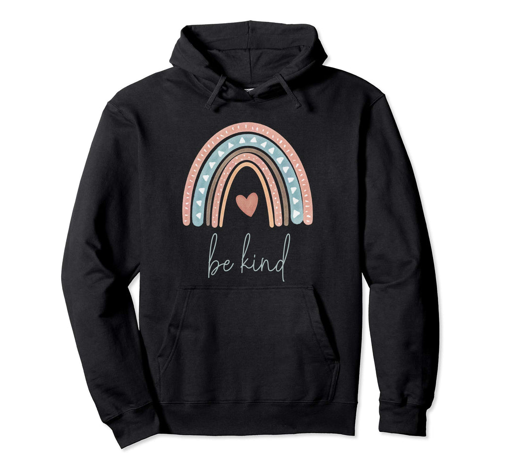 Be Kind Positive Message Inspiring Boho Hoodie - Custom Art Print Men Women - T-Shirt, Sweatshirt, Hoodie