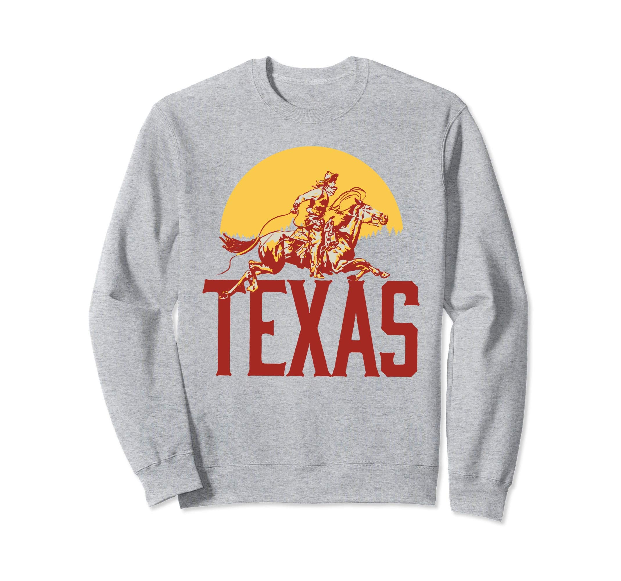 Texas Roping Cowboy Sweatshirt - Casual Everyday Wear Men Women - T-Shirt, Sweatshirt, Hoodie