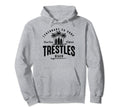 Three Surfboards And Palms Trestles Hoodie - Unique Graphic for Adults - T-Shirt, Sweatshirt, Hoodie