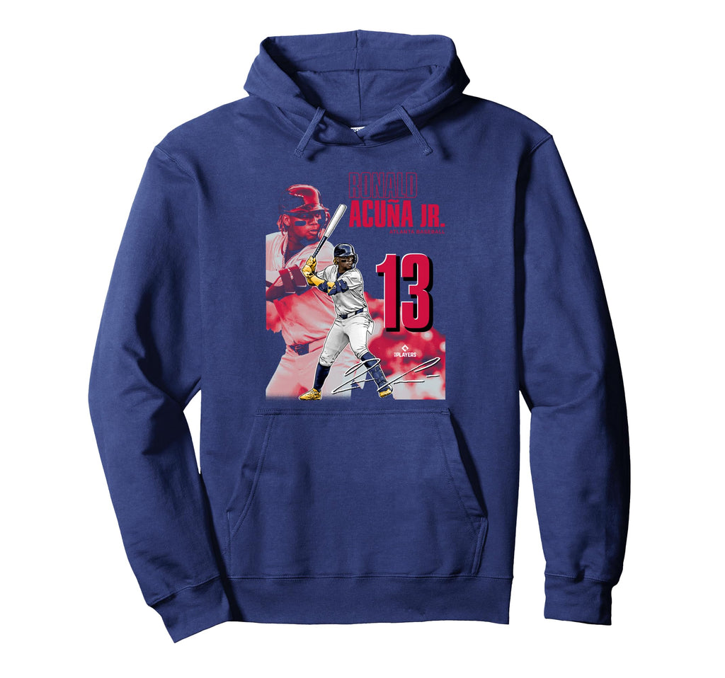 Ronald Acuna Jr Atlanta Mlb Baseball Hoodie - Graphic Print Men Women - T-Shirt, Sweatshirt, Hoodie