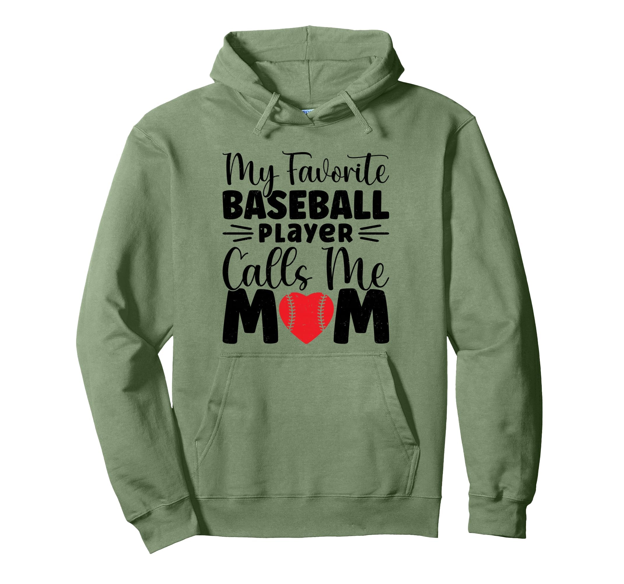 My Favorite Baseball Player Calls Me Hoodie - Custom Art Print Men Women - T-Shirt, Sweatshirt, Hoodie