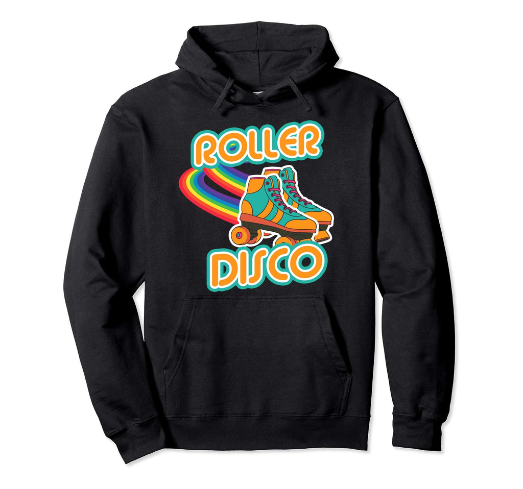 Funny Roller Skate 70 80 Disco Hoodie - Trendy Graphic Men Women - T-Shirt, Sweatshirt, Hoodie