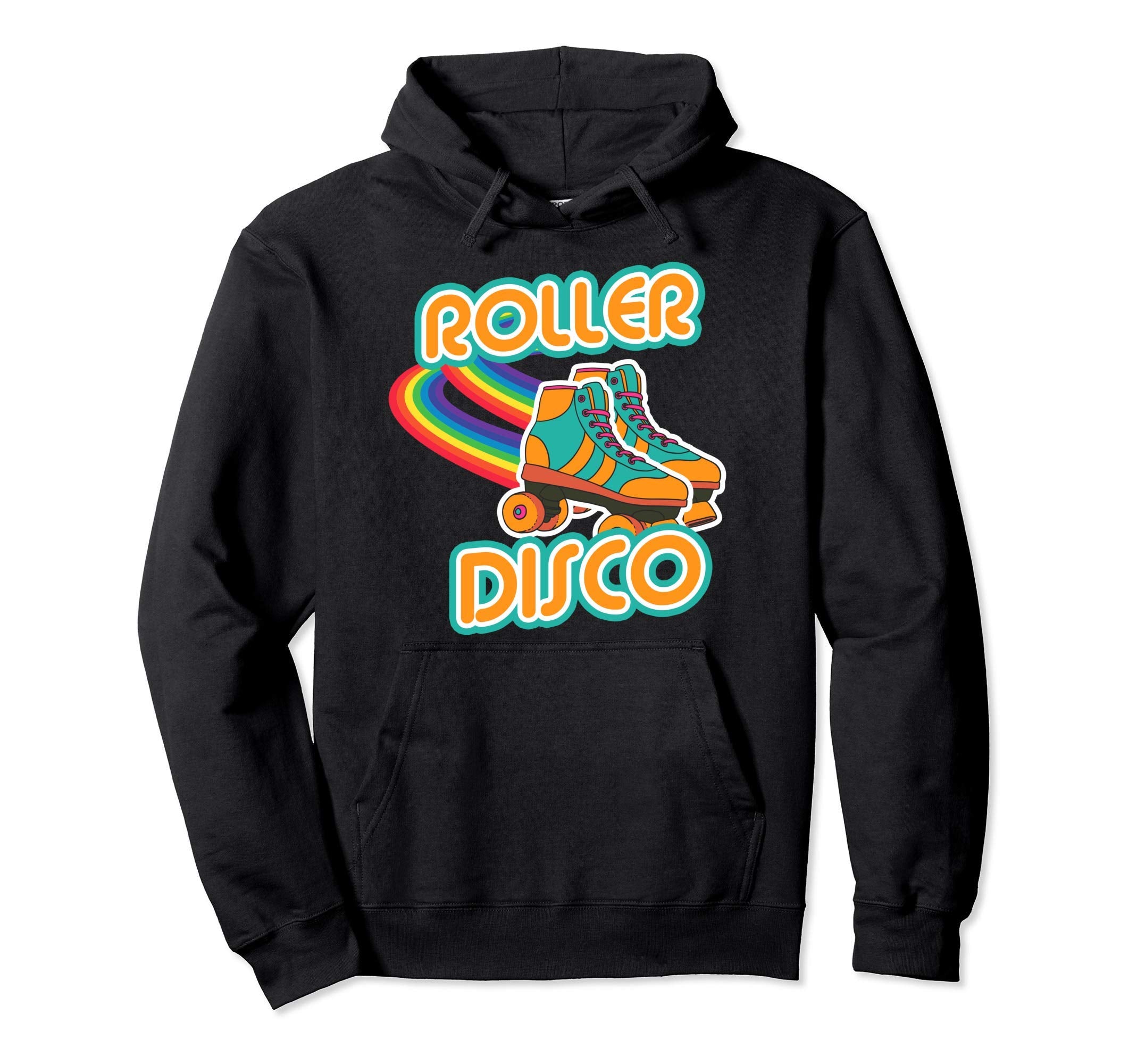 Funny Roller Skate 70 80 Disco Hoodie - Trendy Graphic Men Women - T-Shirt, Sweatshirt, Hoodie