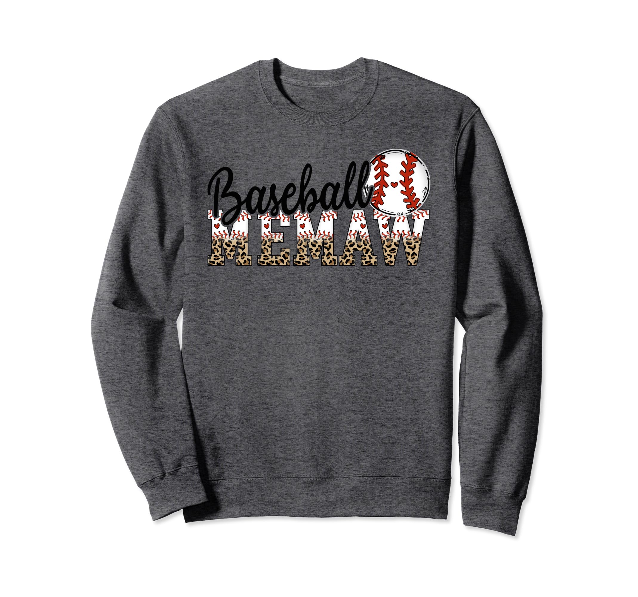 Baseball Memaw Ballpark Memaw Sweatshirt - Custom Art Print Men Women - T-Shirt, Sweatshirt, Hoodie