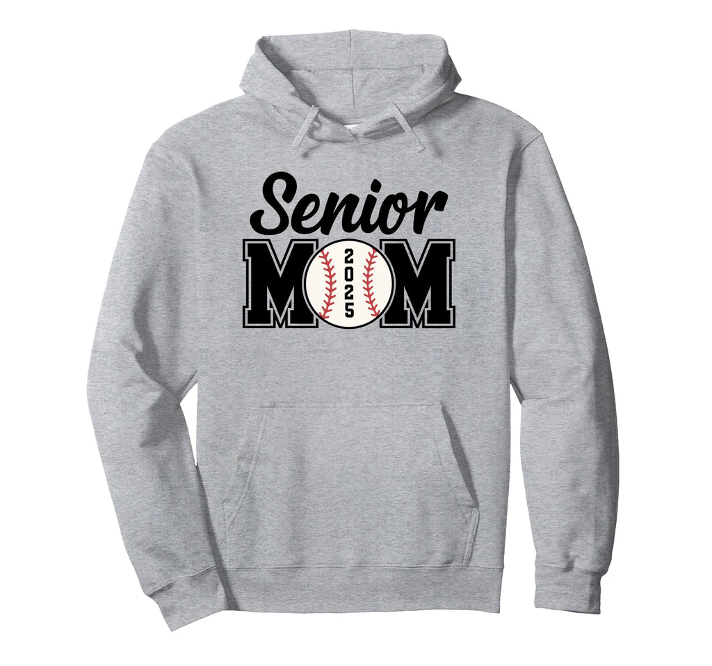 Baseball Mom Senior 2025 Mama Baseball Hoodie - Trendy Graphic Men Women - T-Shirt, Sweatshirt, Hoodie