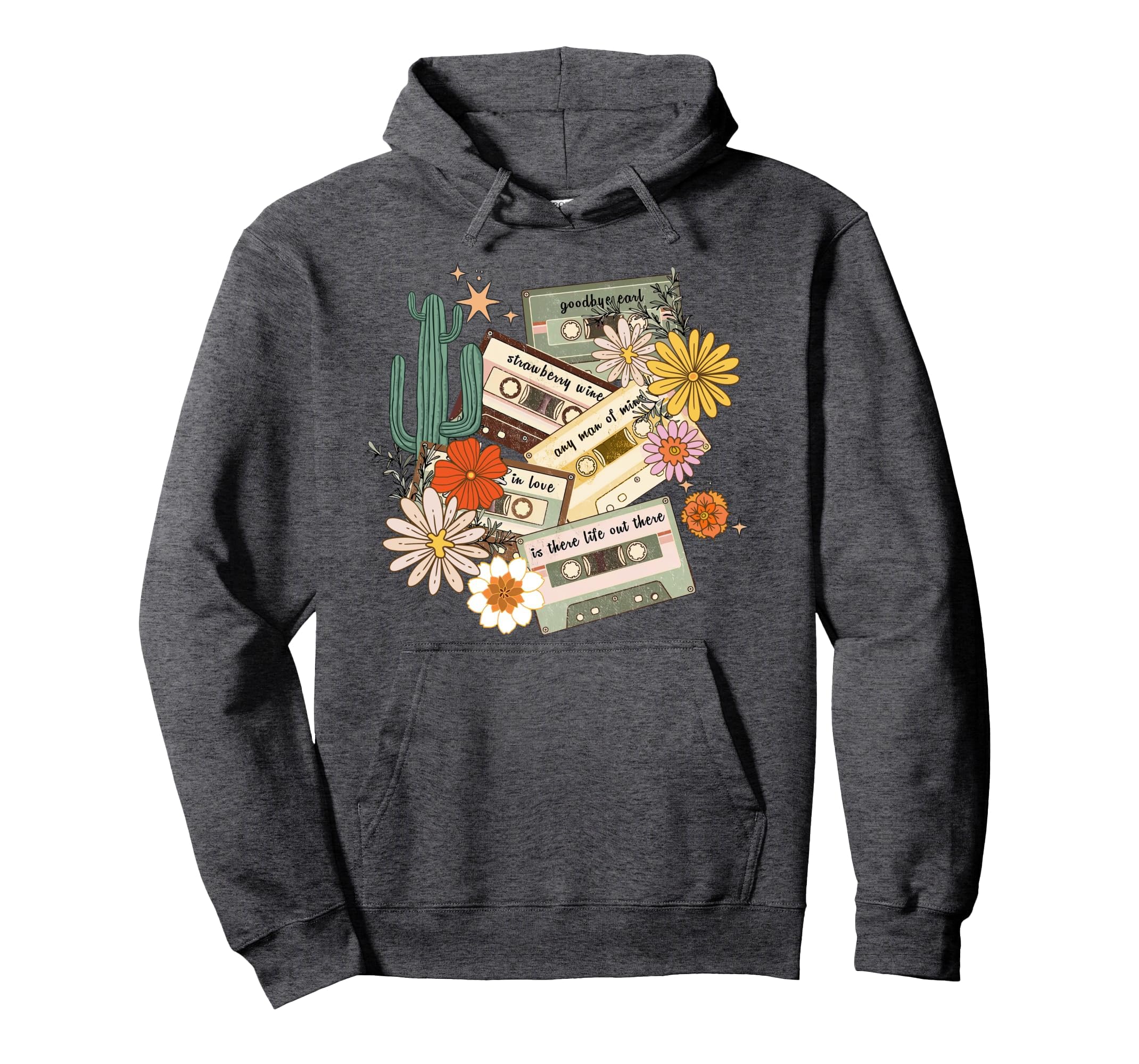 90S Country Music Southern Farm Old Mixtape Hoodie - Trendy Graphic Unisex - T-Shirt, Sweatshirt, Hoodie