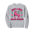 Just Who Loves Roller Skating Roller Sweatshirt - Trendy Graphic Men Women - T-Shirt, Sweatshirt, Hoodie