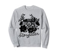 Photographer Storyteller Camera Flowers Sweatshirt - Graphic Print Unisex - T-Shirt, Sweatshirt, Hoodie