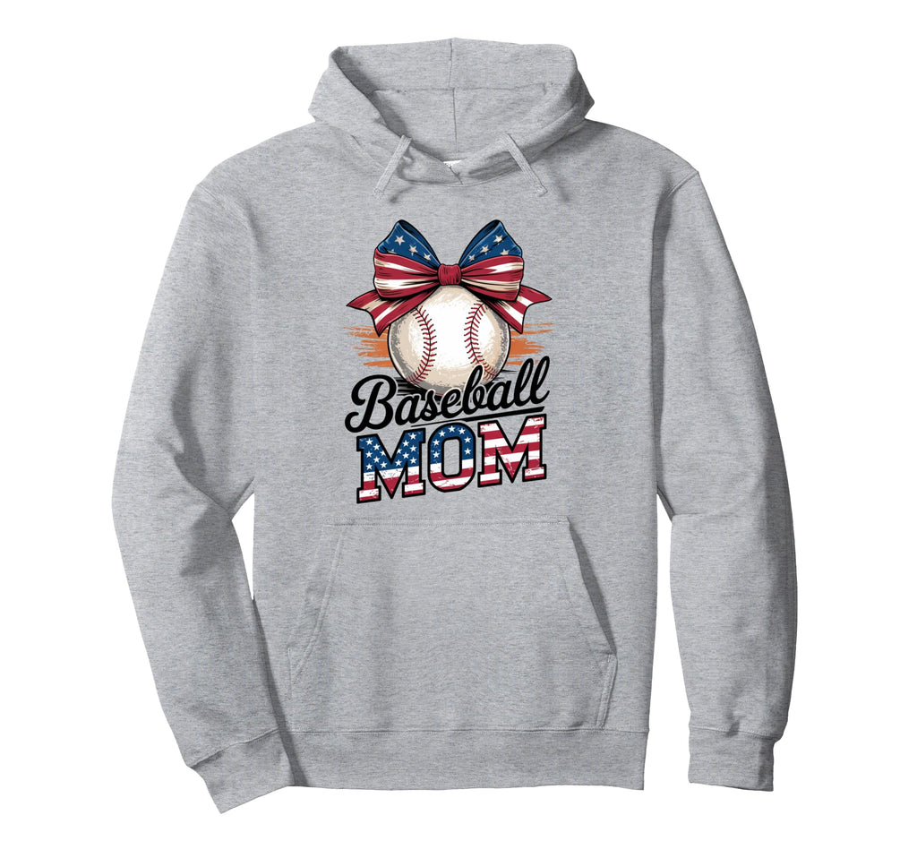 Coquette Bow American Baseball Hoodie - Casual Everyday Wear for Adults - T-Shirt, Sweatshirt, Hoodie