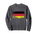 Distressed Germany Flag Sweatshirt - Custom Art Print Unisex - T-Shirt, Sweatshirt, Hoodie