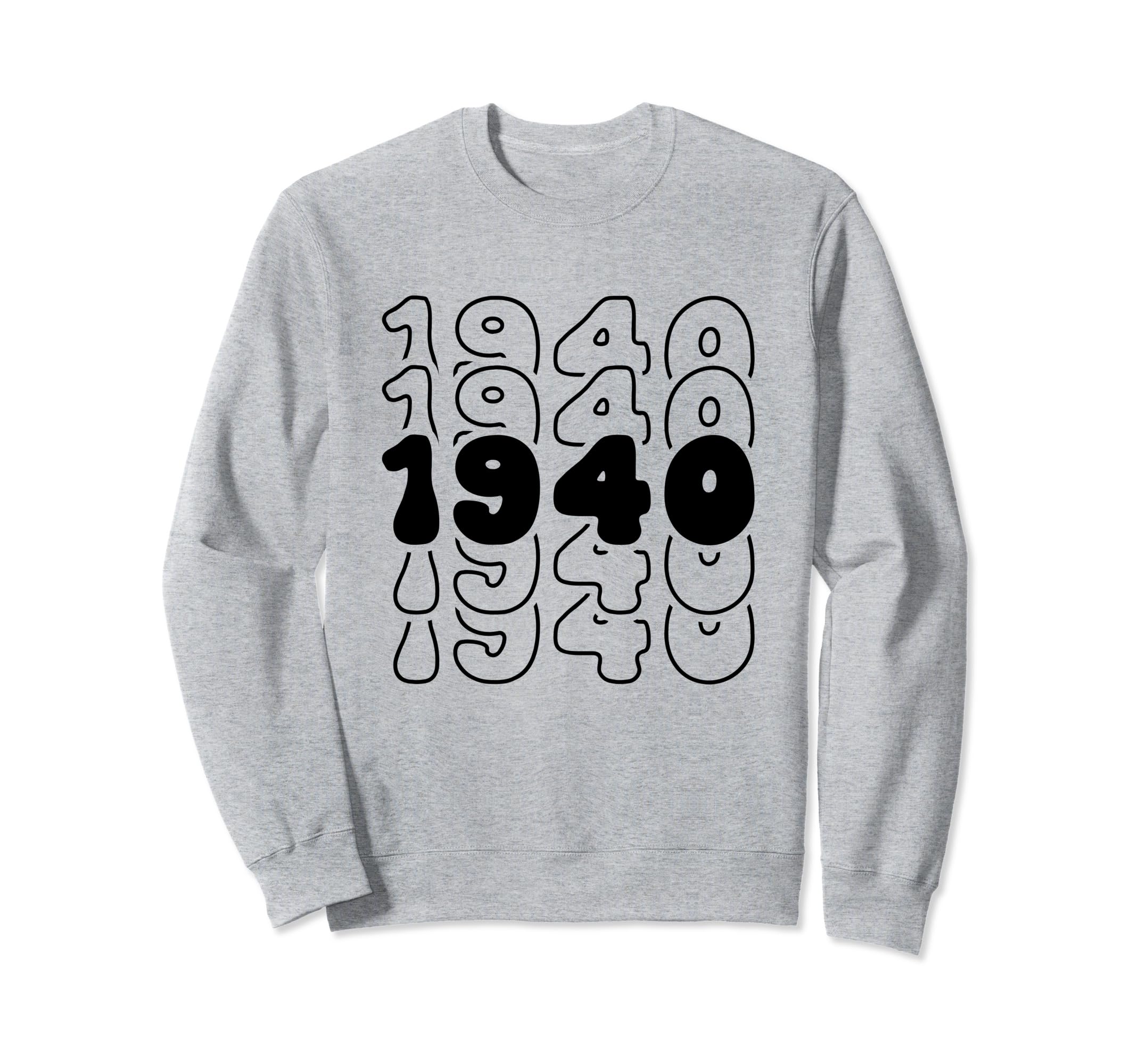 84 Year Old Groovy 84Th Birthday Boho Sweatshirt - Trendy Graphic Unisex - T-Shirt, Sweatshirt, Hoodie